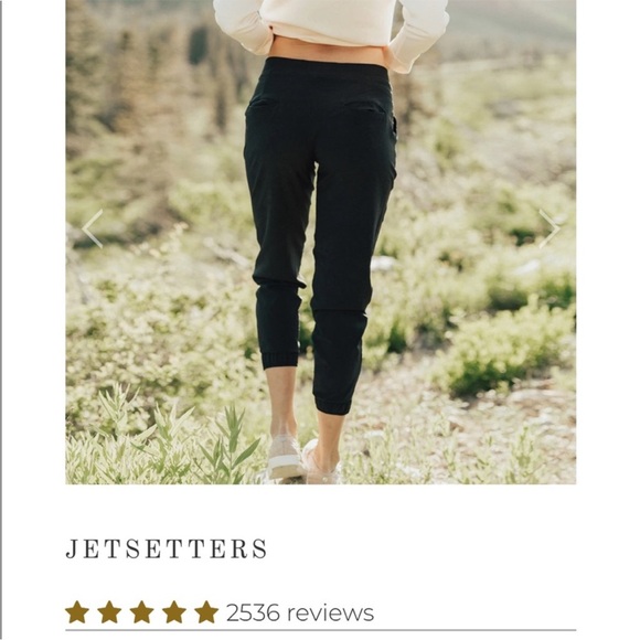 Albion Fit Black Jetsetter Joggers Size XS - Picture 4 of 11